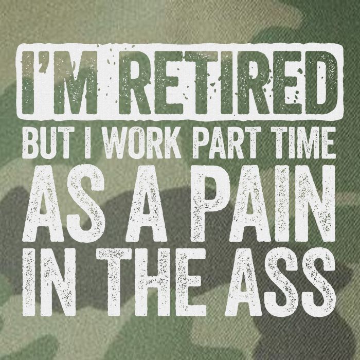 I'm Retired But I Work Part Time As A Pain In The Ass Legacy Tie Dye Trucker Hat