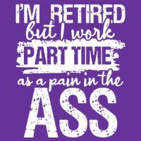 Im Retired But I Work Part Time As A Pain In The Ass T-Shirt