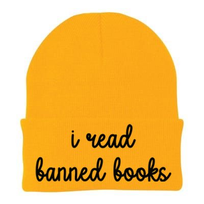 I Read Banned Books Joy Behar Knit Cap Winter Beanie