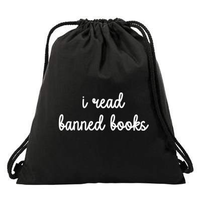 I Read Banned Books Joy Behar Drawstring Bag