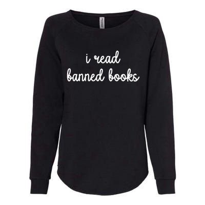 I Read Banned Books Joy Behar Womens California Wash Sweatshirt