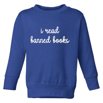I Read Banned Books Joy Behar Toddler Sweatshirt