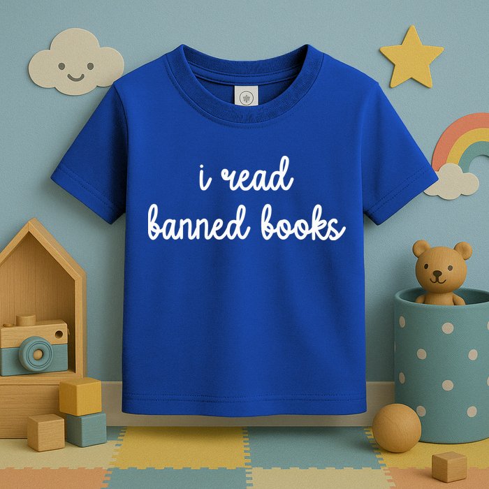 I Read Banned Books Joy Behar Toddler T-Shirt