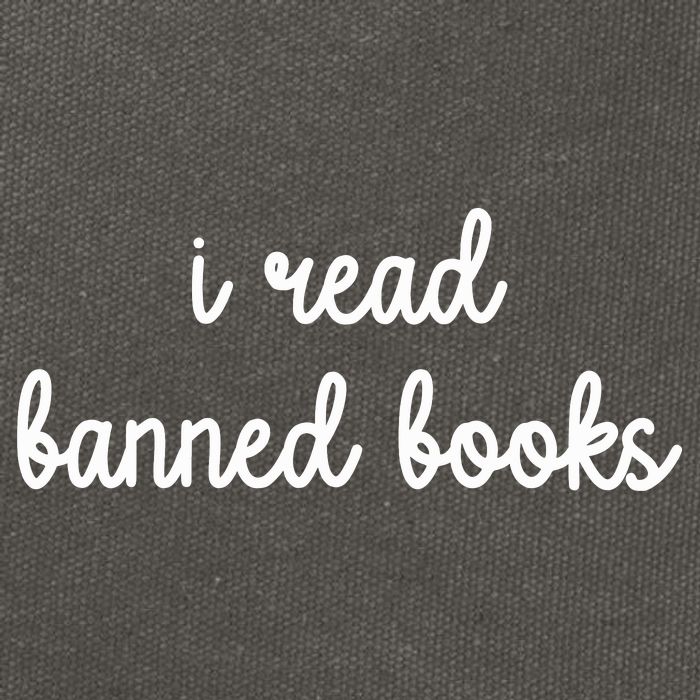 I Read Banned Books Joy Behar Cotton Canvas Backpack