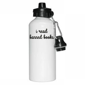 I Read Banned Books Joy Behar Aluminum Water Bottle