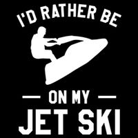 Id Rather Be On My Jet Ski Jet Skiing Gift Bucket Hat