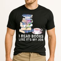 I Read Books Like Its My Job School Librarian Performance Shirt