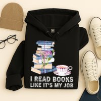 I Read Books Like Its My Job School Librarian Hoodie