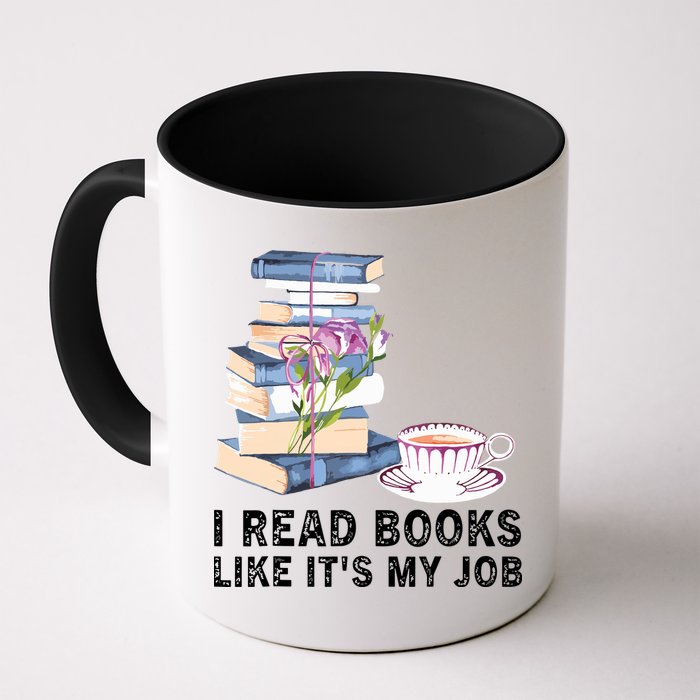 I Read Books Like Its My Job School Librarian Mug