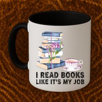 I Read Books Like Its My Job School Librarian Mug