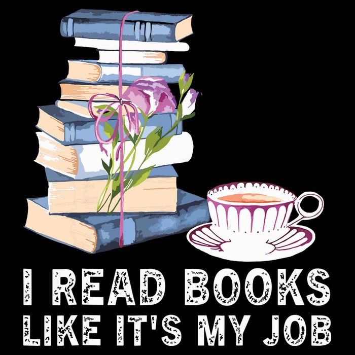 I Read Books Like Its My Job School Librarian 16 in Basic Backpack