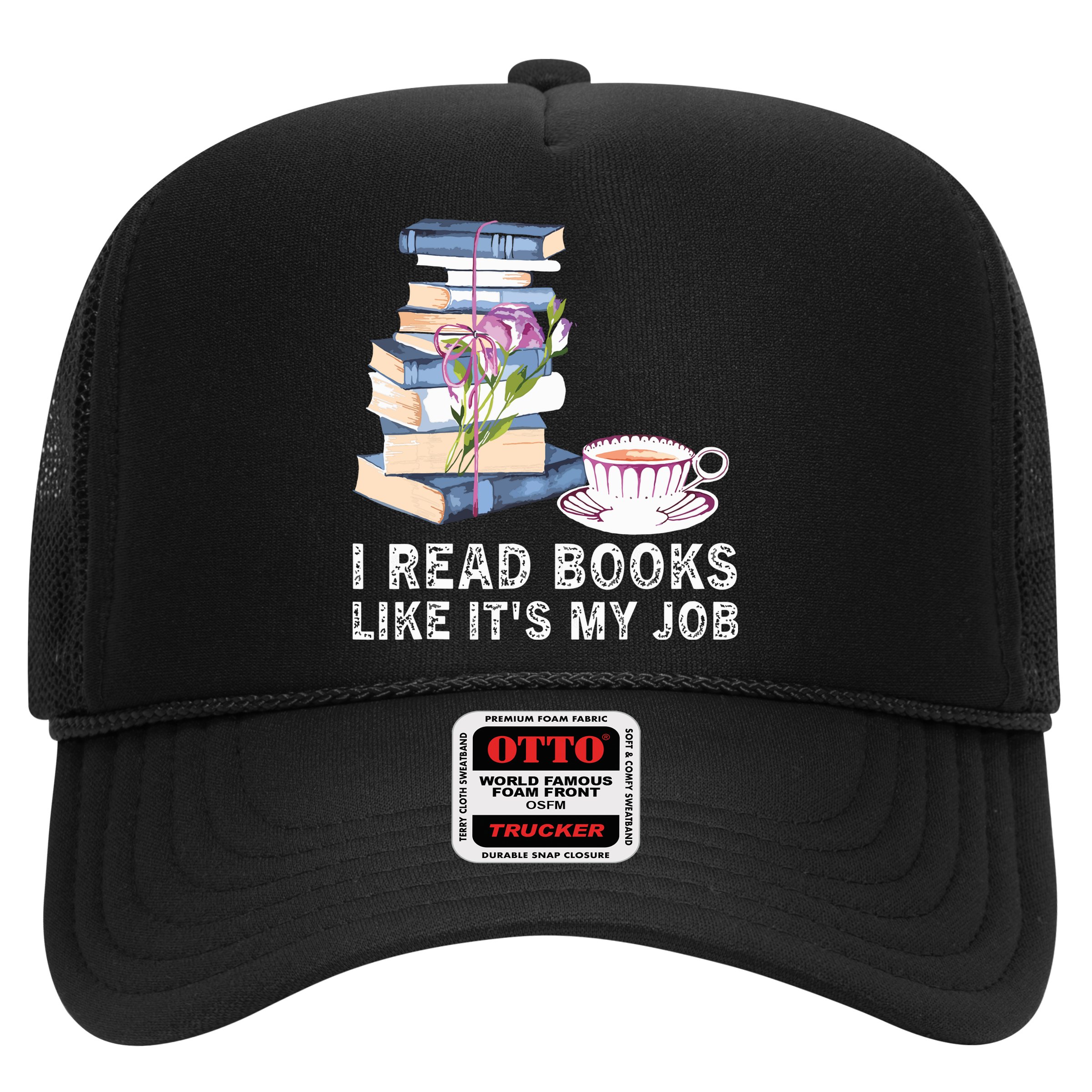 I Read Books Like Its My Job School Librarian Hat