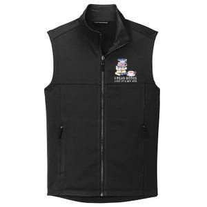 I Read Books Like Its My Job School Librarian Collective Smooth Fleece Vest