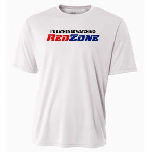 ID Rather Be Watching Redzone Cooling Performance Crew T-Shirt