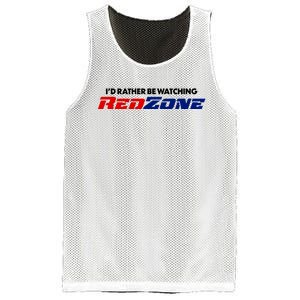 ID Rather Be Watching Redzone Mesh Reversible Basketball Jersey Tank