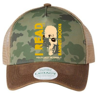 I Read Banned Books Politically Incorrect Anti Censorship Legacy Tie Dye Trucker Hat