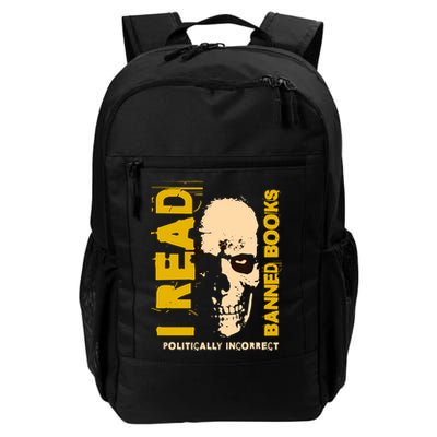 I Read Banned Books Politically Incorrect Anti Censorship Backpack