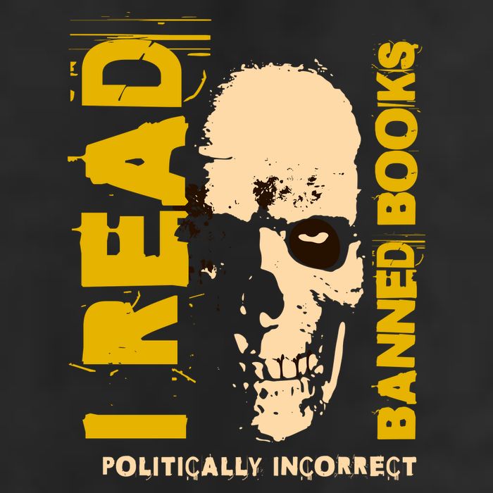 I Read Banned Books Politically Incorrect Anti Censorship Golf Towel