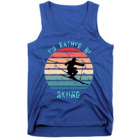 Id Rather Be Skiing Sunset Skiing Skiers Or Gift Tank Top