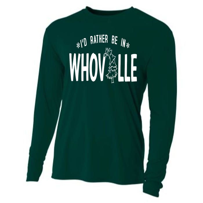 ID Rather Be In Whoville Merry Grinchmas Cooling Performance Long Sleeve Crew