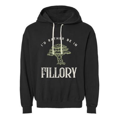 ID Rather Be In Fillory The Magicians Garment-Dyed Fleece Hoodie