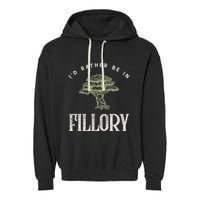 ID Rather Be In Fillory The Magicians Garment-Dyed Fleece Hoodie