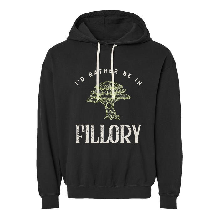 ID Rather Be In Fillory The Magicians Garment-Dyed Fleece Hoodie