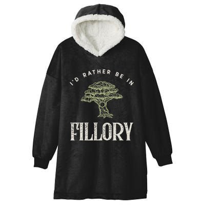 ID Rather Be In Fillory The Magicians Hooded Wearable Blanket