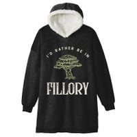 ID Rather Be In Fillory The Magicians Hooded Wearable Blanket
