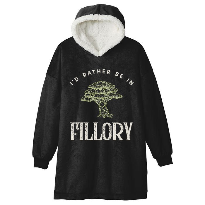 ID Rather Be In Fillory The Magicians Hooded Wearable Blanket