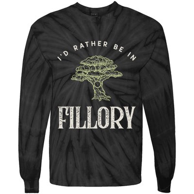 ID Rather Be In Fillory The Magicians Tie-Dye Long Sleeve Shirt