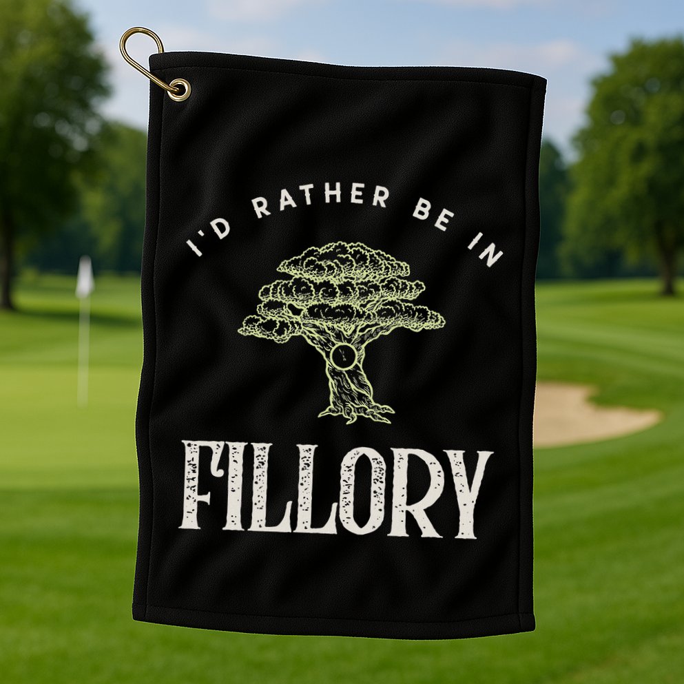 ID Rather Be In Fillory The Magicians Golf Towel