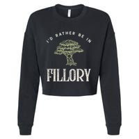 ID Rather Be In Fillory The Magicians Cropped Pullover Crew