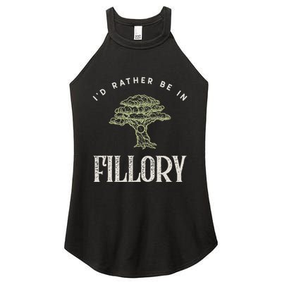ID Rather Be In Fillory The Magicians Women's Perfect Tri Rocker Tank