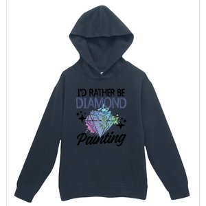 I'd Rather Be Diamond Painting Gift Painter Artist Gift Urban Pullover Hoodie