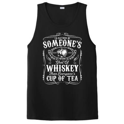 Id Rather Be Someones Shot Of Whiskey PosiCharge Competitor Tank