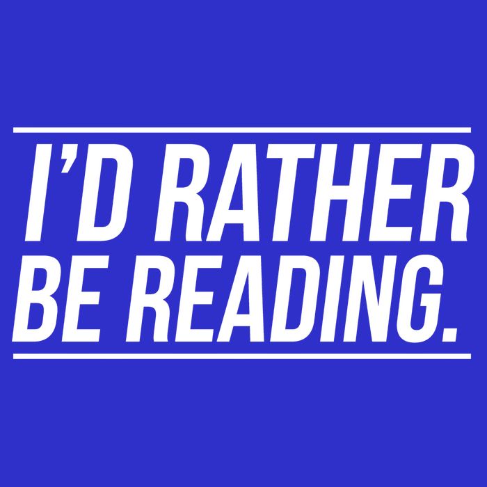 Id Rather Be Reading Cute Gift Librarians Teachers Button