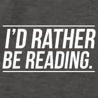 Id Rather Be Reading Cute Gift Librarians Teachers Vector Backpack