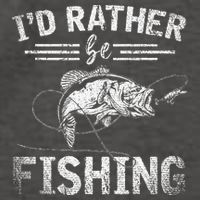 Id Rather Be Fishing Funny Fisherman Gift Hobby Fishing Vector Backpack