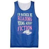 Id Rather Be Reading Young Adult Fiction Gift Mesh Reversible Basketball Jersey Tank