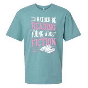 Id Rather Be Reading Young Adult Fiction Gift Sueded Cloud Jersey T-Shirt