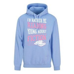 Id Rather Be Reading Young Adult Fiction Gift Unisex Surf Hoodie