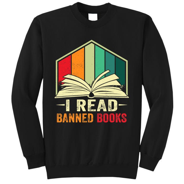 I Read Banned Books Week Librarian Freedom Reader Nerd Sweatshirt