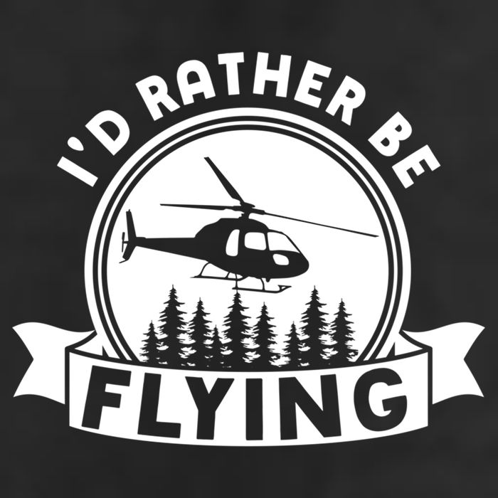 Id Rather Be Flying Funny Helicopter Pilot Gift Adult Drive Performance Visor