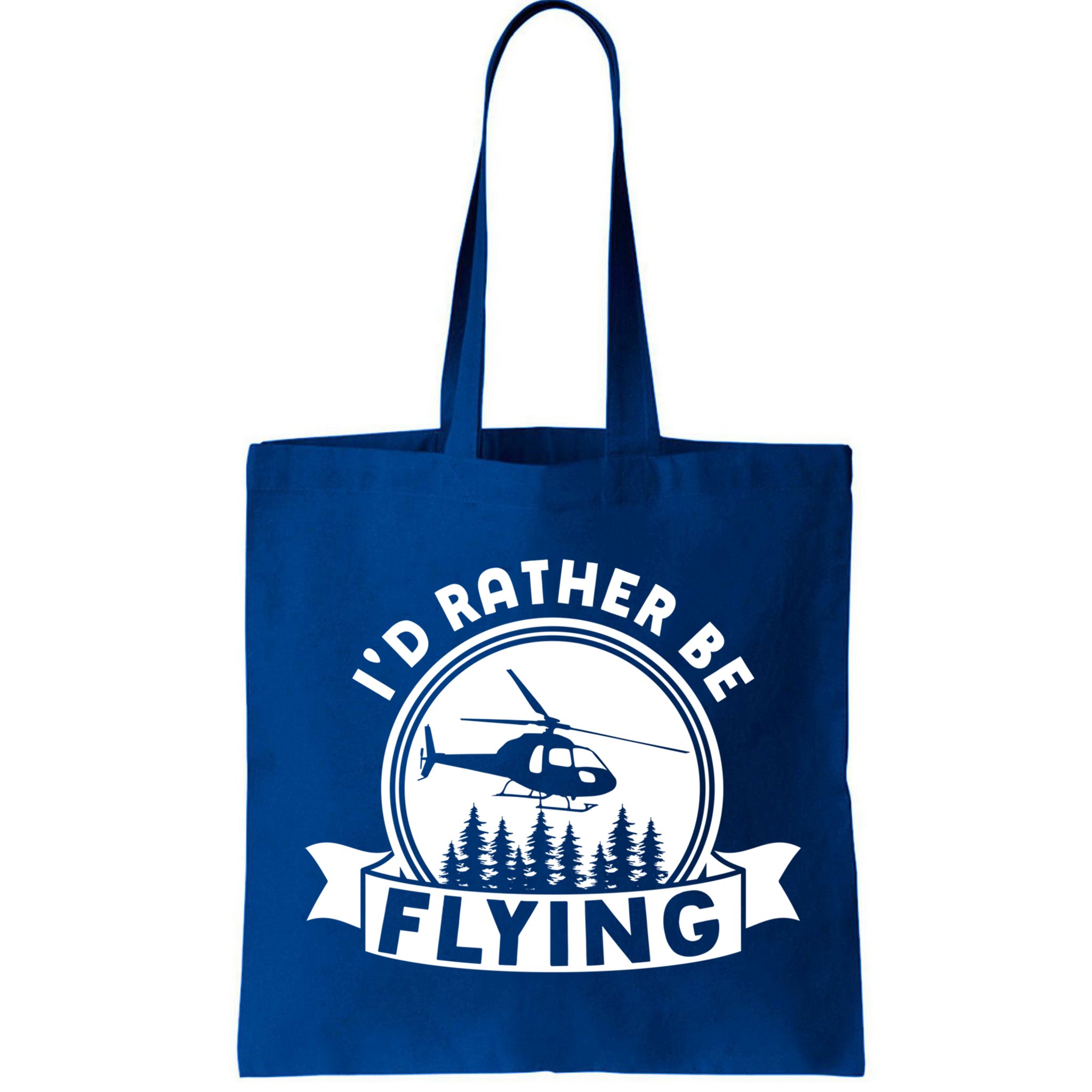 Id Rather Be Flying Funny Helicopter Pilot Gift Bag
