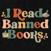 I Read Banned Books Week Librarian Freadom Reader Nerd Ladies PosiCharge Tri-Blend Wicking Tank