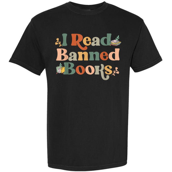 I Read Banned Books Week Librarian Freadom Reader Nerd Garment-Dyed Heavyweight T-Shirt