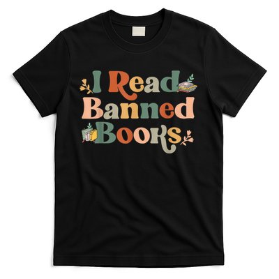 I Read Banned Books Week Librarian Freadom Reader Nerd T-Shirt