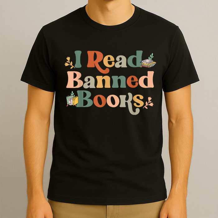 I Read Banned Books Week Librarian Freadom Reader Nerd T-Shirt