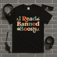 I Read Banned Books Week Librarian Freadom Reader Nerd T-Shirt